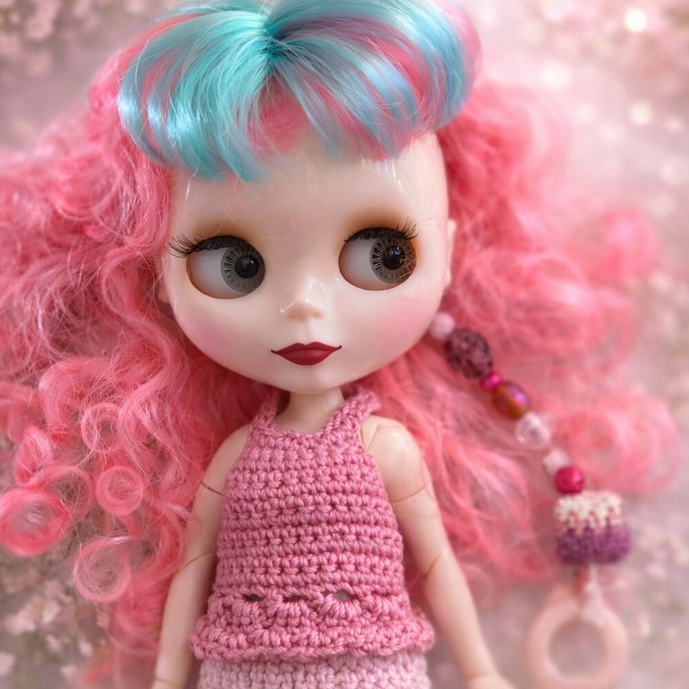 BLYTHE Crochet Doll Outfit / Doll Include NEW